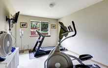 Waterfall home gym construction leads